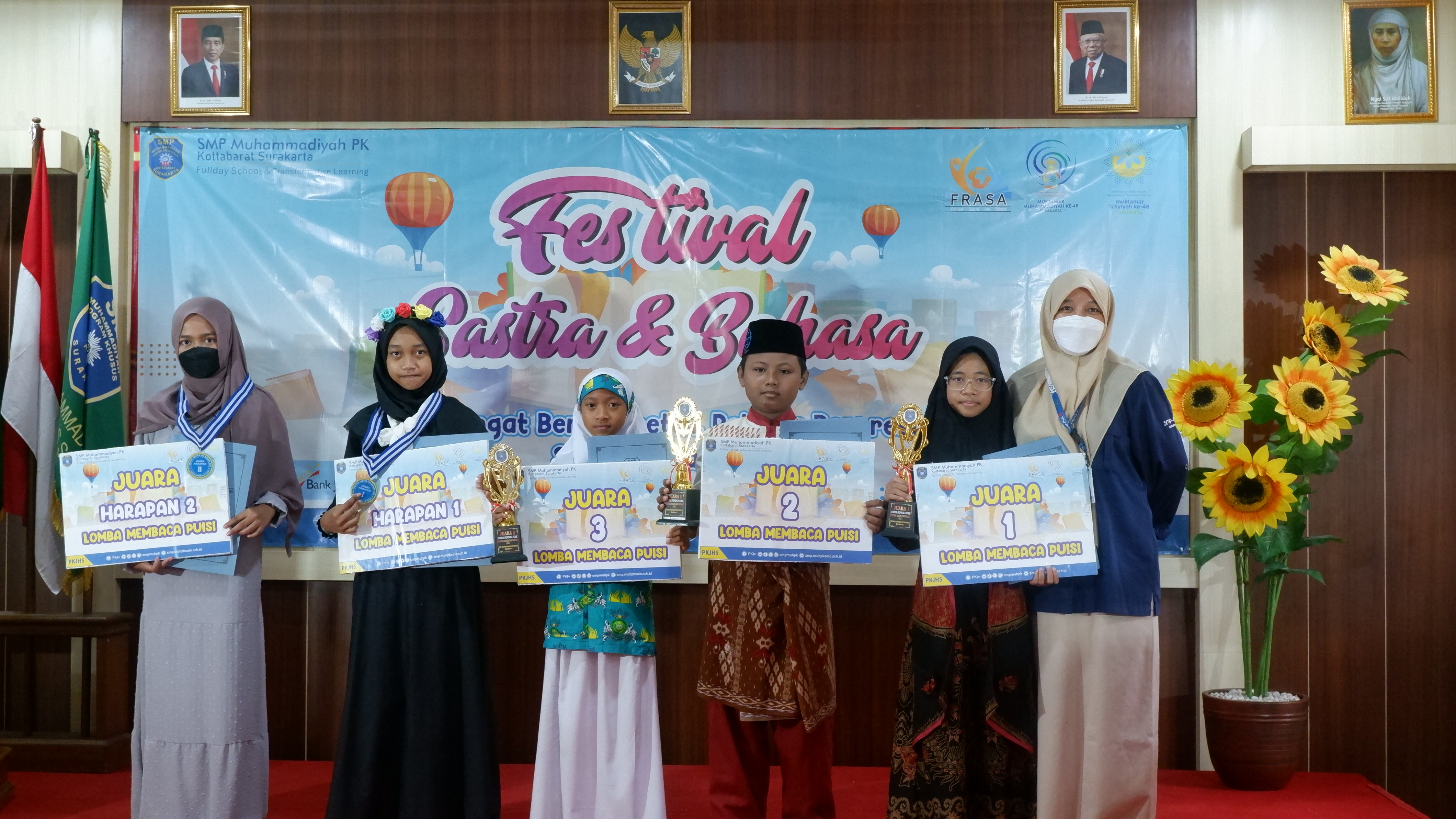 25 Siswa SD/MI Solo Raya Bertarung dalam  Grand Final Festival Sastra dan Bahasa